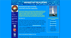 Desktop Screenshot of grayhavensailclubdetroit.org